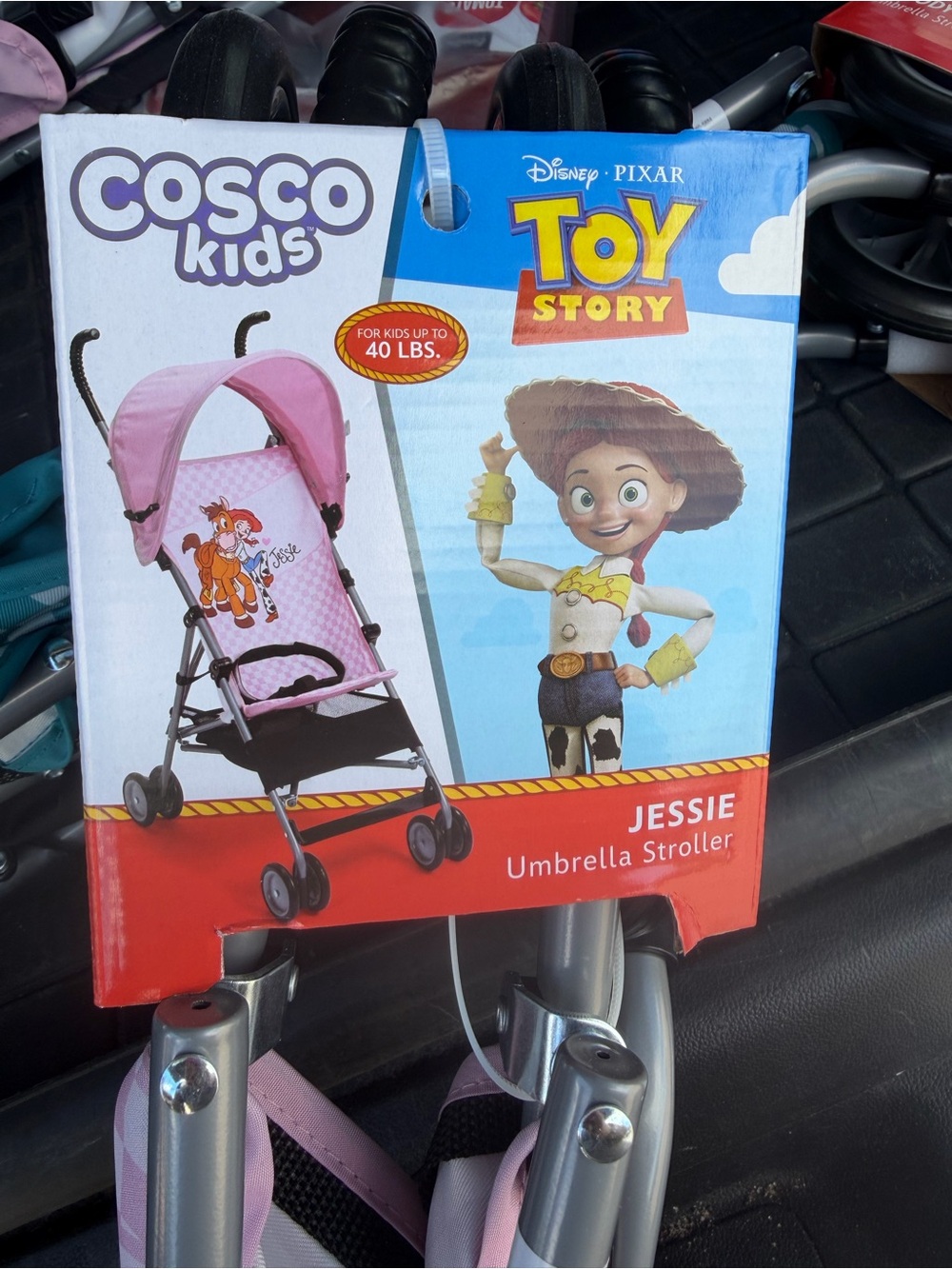 Cosco Kids Toy Story Jessie Pink Umbrella Stroller
